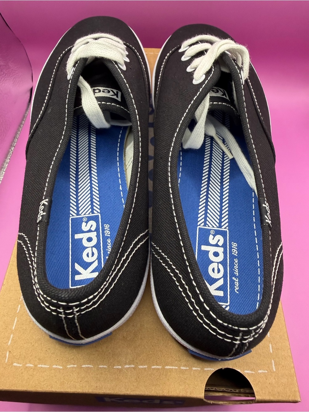 Keds Champion Black Canvas size 9 - Picture 5 of 8